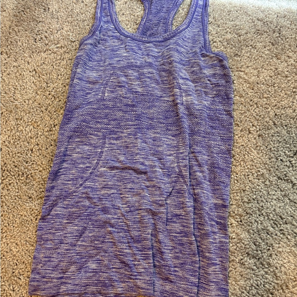 Lululemon Athletica Purple Tank Top